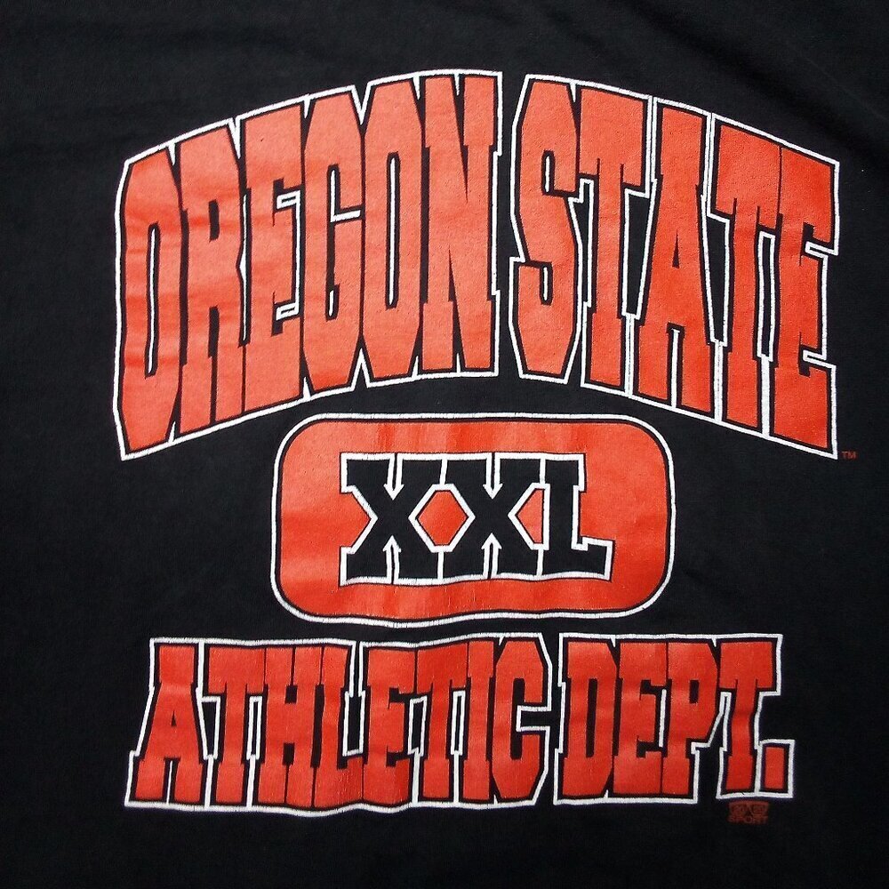 Vintage Oregon State Beavers XXL Athletic Department T-Shirt